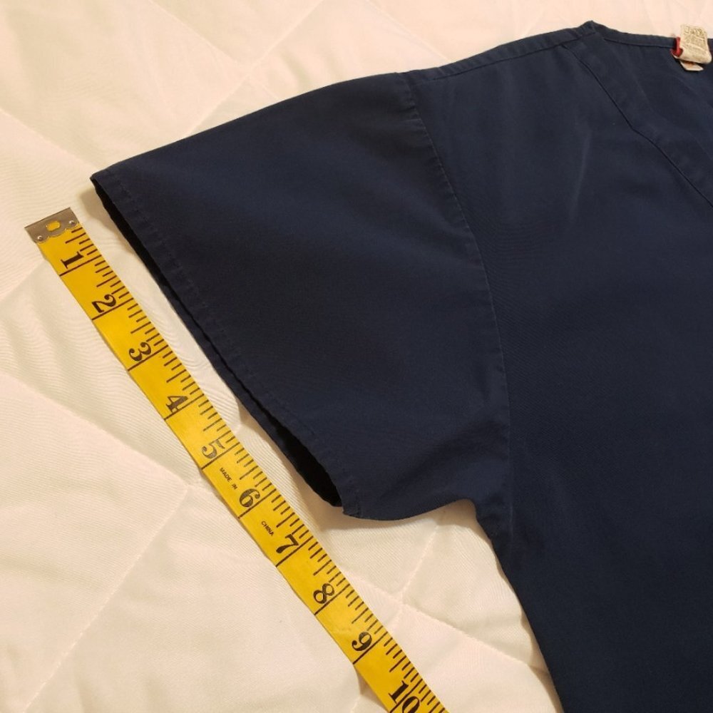 Dickies M Scrub Top- Navy Blue - Picture 5 of 9